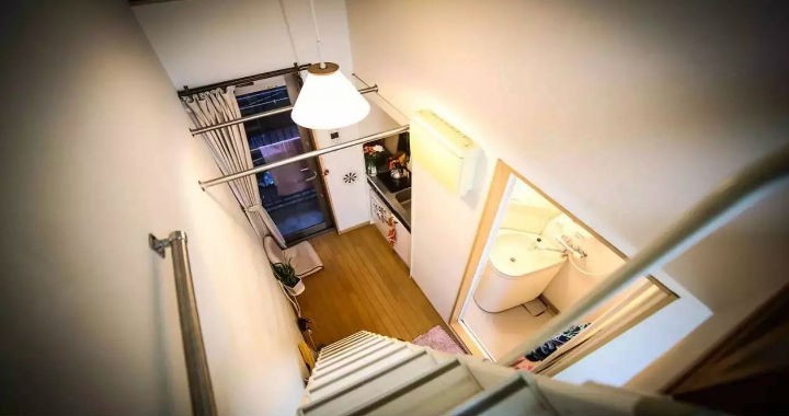 Apartamentul tipic japonez de 8 metri patrati impresioneaza prin ergonomie