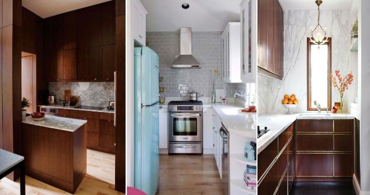 Cum să echipați o bucătărie foarte mică, transformând-o în cel mai confortabil loc din apartament