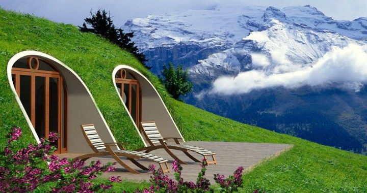 „Casa Hobbit” realizata din materiale moderne ce poate fi construita in doar trei zile