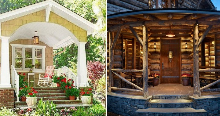 Opțiuni moderne de design de verandă care vor deveni un adevărat decor al unei case private
