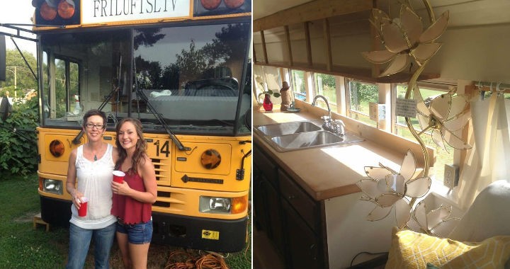 Transformarea magică a unui autobuz vechi ruginit într-o casă mobilă bine echipată
