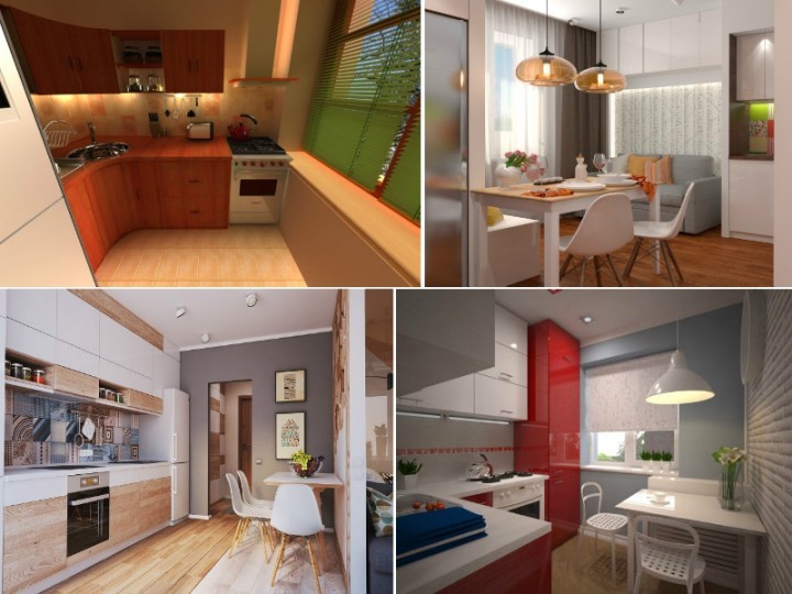 Design de bucătărie într-un apartament cu o cameră: fotografii, sfaturi
