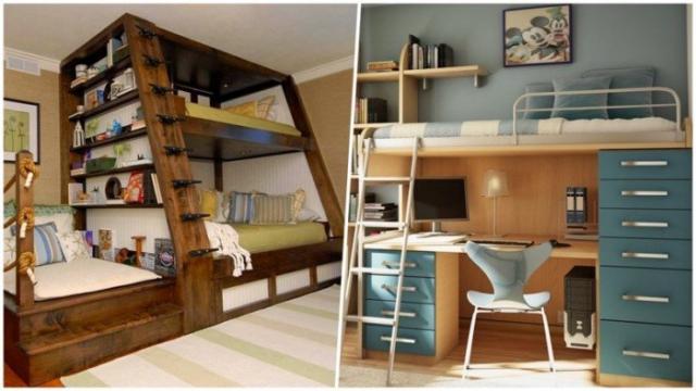 Un pat supraetajat va maximiza spațiul din apartamentul dvs. (20 de opțiuni ideale)