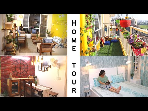 Home Tour | 3BHK apartment tour with lots of Decor ideas | House tour | Geetika Arya
