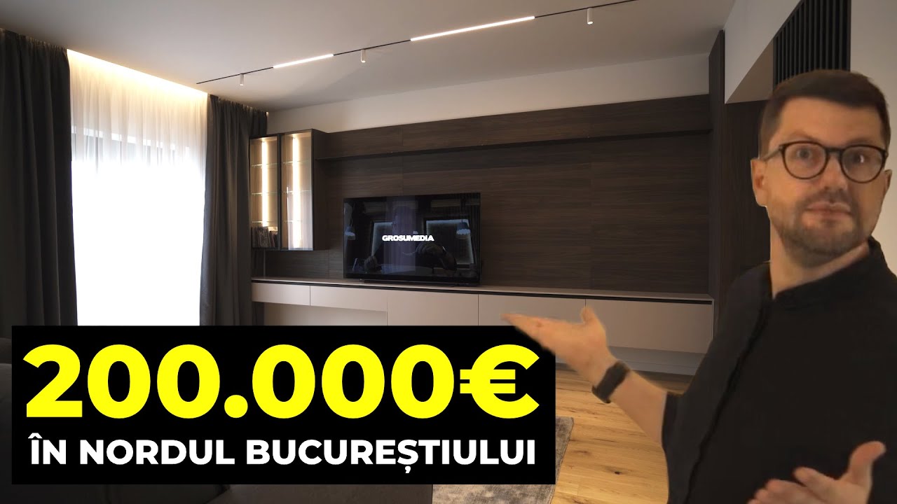 Investiție de 200.000 € într-un apartament minimalist din Nordul Bucurestiului | DESIGN INTERIOR
